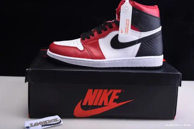 Cheap High Snake Satin WMNS Air Jordan OG 1 CD0461-601 0412